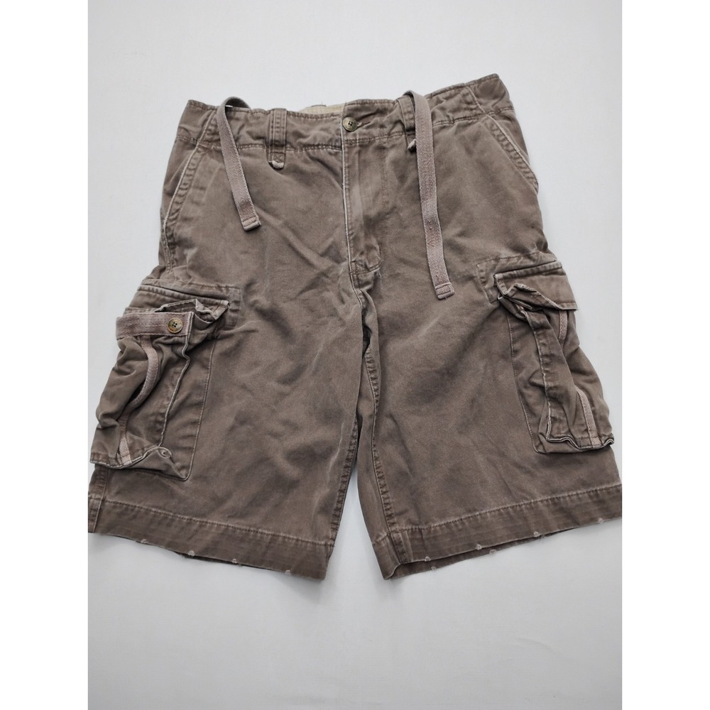 Duck Head Cargo Shorts Mens Sz 32 Grunge Utility Military Drawstring Y2K 12in